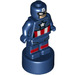 LEGO Captain America Statuette mit Dekoration Minifigur