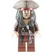 LEGO Captain Jack Sparrow met Tricorne Hoed minifiguur