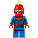 LEGO Капитан Marvel с Mohawk Каска Минифигурка