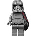 LEGO Captain Phasma Minifigure mit Pointed Mouth Muster