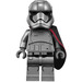 LEGO Kaptein Phasma med Pointed Munn Minifigur