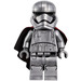 LEGO Kapitein Phasma met Afgerond Mond Minifiguur