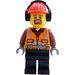 LEGO Cargo Terminal Man Worker minifiguur