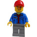 LEGO Cargo Terminal Truck Driver Figurine