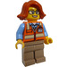 LEGO Cargo Terminal Worker Figurine