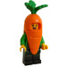 LEGO Gulrot Mascot Minifigur