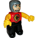 LEGO Castle Knight mit rot Chest Duplo Abbildung