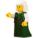 LEGO Château Person dans Vert Foncé Robe Minifigurine