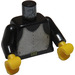 LEGO Castle Torso with Breastplate and Black Arms (973)