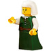LEGO Castle Woman mit Dark Green Dress Minifigur