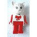 LEGO Catherine Cat with Red Bow Fabuland Figure