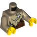 LEGO Caveman Minifig Torso (973 / 76382)