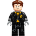 LEGO Cedric Diggory mit Schwarz und Gelb Kapuzenpullover Minifigur