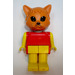 LEGO Charlie Cat Fabuland Figure