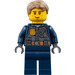 LEGO Chase McCain with Dark Blue Uniform Minifigure