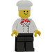 LEGO Chef - Standard Úsměv, Černá Nohy Minifigurka