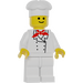 LEGO Chef - Standard Grin, White Legs Minifigure