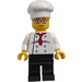 LEGO Chef con Negro Pantalones y Gafas Minifigura