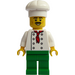 LEGO Chef med Grön Ben Minifigur