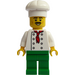 LEGO Chef avec Green Jambes Figurine