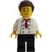 LEGO Chef med Hår Minifigur