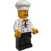 LEGO Chef with Moustache Minifigure