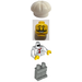 LEGO Chef mit rot Schal und 8 Buttons Vest und Light Grau Beine Minifigur