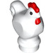 LEGO Chicken with Red (Wide Base) (1413 / 103915)