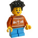 LEGO Child - Boy with Holiday Sweater Minifigure