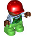 LEGO Child Figure with Cap Boy Duplo Figure