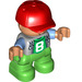 LEGO Child avec Casquette et &#039;8&#039; Duplo Figure