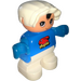 LEGO Child with Duplo Bunny Logo Duplo Figure