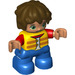 LEGO Child with safety vest Duplo Figure