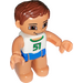 LEGO Child with Swim Trunks Duplo Figure