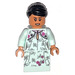 LEGO Cho Chang mit Licht Aqua Floral Anzug Minifigur