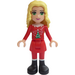 LEGO Christina mit Christmas oben Minifigur