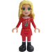 LEGO Christina med Jul Top Minifigur