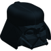 LEGO Chromschwarz Darth Vader Helm (30368)