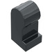 LEGO Chrome noir Minifigure Jambe, Droite (3816)