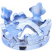 LEGO Bleu Chrome King couronner (72515)