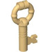 LEGO Chroom Goud Antique Keys (2 Aan Sprue) (40236 / 40359)