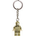 LEGO Chrome Gold Gold Minifigure Key Chain (850807)