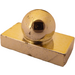 LEGO Chrome Gold Tile 1 x 2 with Ball (22668 / 70942)