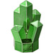 LEGO Chrome Green Rock 1 x 1 with 5 Points (28623 / 30385)