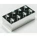 LEGO Chrome Silver Brick 2 x 4 (3001)