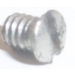 LEGO Chrome Silver Screw 3.32mm за Тел Конектор