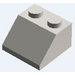 LEGO Chrome Silver Slope 2 x 2 (45°) (3039)