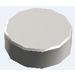 LEGO Chrome Silver Tile 1 x 1 Round
