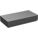 LEGO Chroom Zilver Tegel 1 x 2 met groef (3069 / 30070)