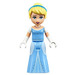 LEGO Cinderella in Bright Light Blauw Evening Gown minifiguur